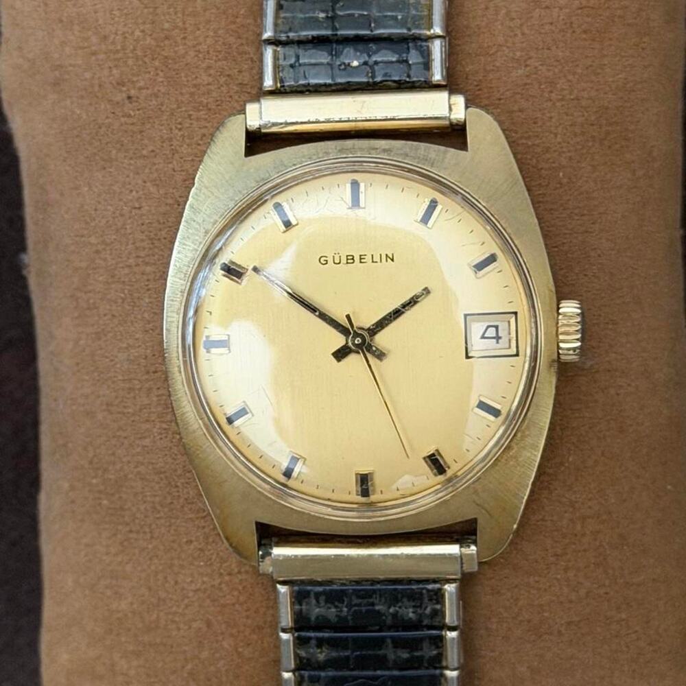 Gubelin 1960s 17 jewel automatic